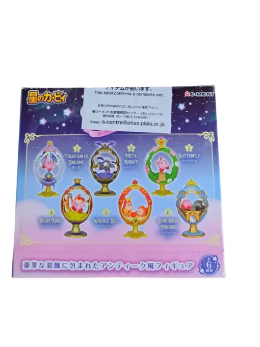 Re-ment kirby's ovaltique collection (set of 6) Complete Set - Image 4