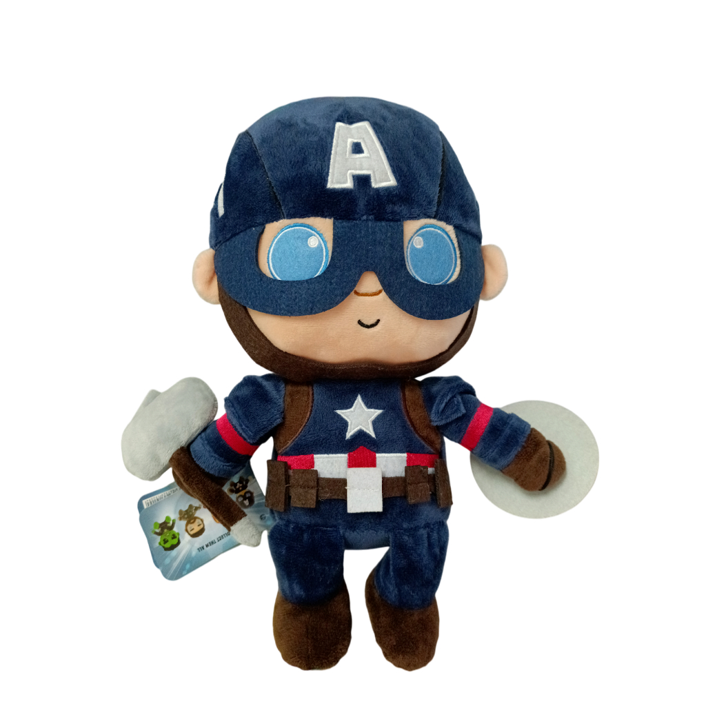Marvel Assorted Medium Stuffed Toy 12" (Hulk, Captain America, Iron Man) - Image 2