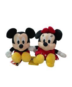 Mickey & Minnie Mouse Plush Toy 8.6" - Officially licensed